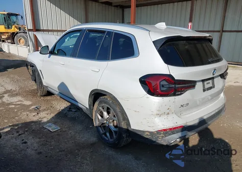 2024 BMW X3 xDrive30I from USA, damaged, VIN 5UX53DP02R9T42938